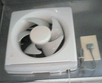 換気扇の分解洗浄